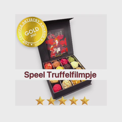 
                  
                    Video laden en bekijken in, TRUFFELS-ChocolaDNA-Handgemaakte Exclusieve Chocolade Truffels - EXTRA GROOT (49 stuks)
                  
                