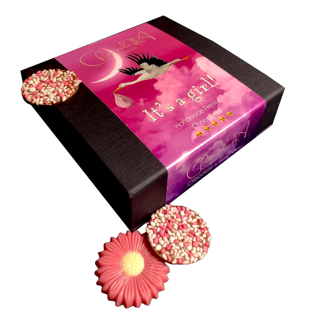 
                  
                    IT'S A GIRL! - Birth Mix Truffles &amp; Pralines - EXTRA LARGE (54 pieces)
                  
                