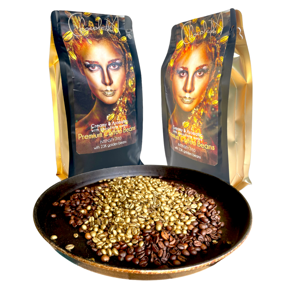 
                  
                    ChocolaDNA Coffee beans CREMA 8/7 Gold infusion
                  
                