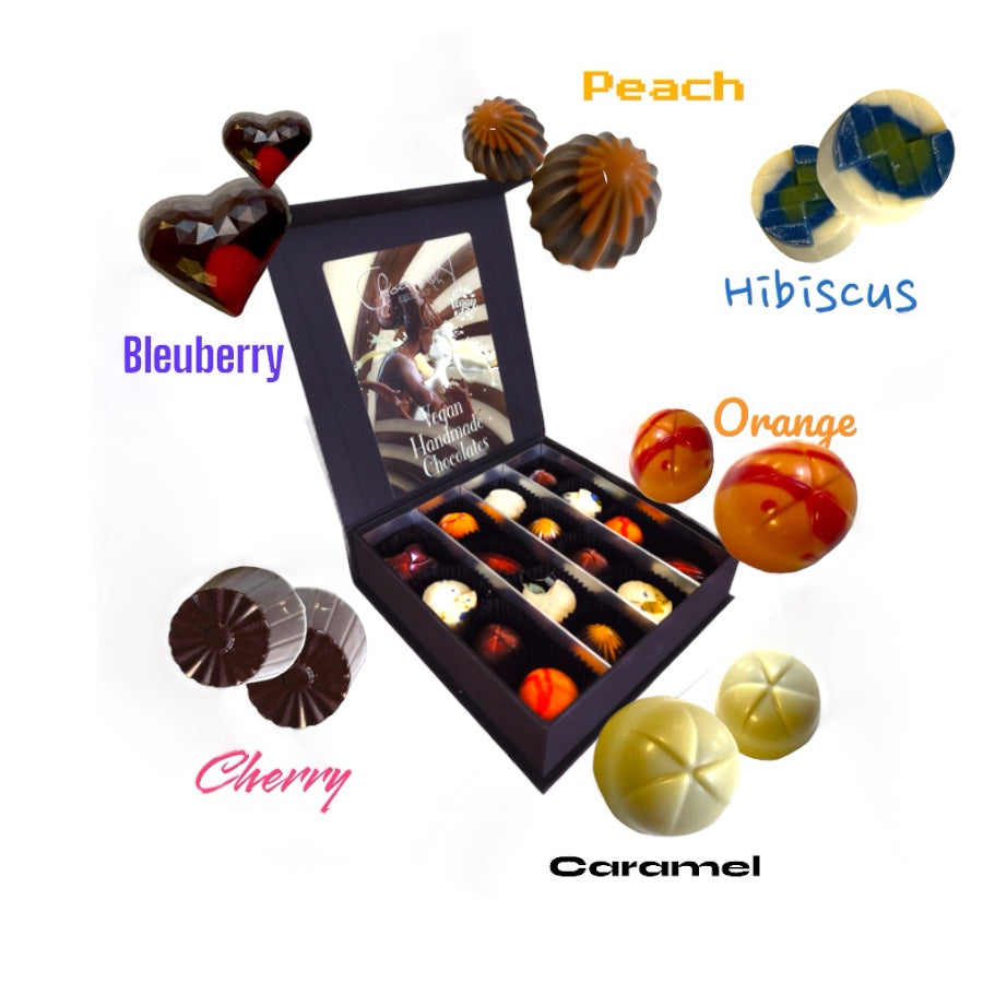 
                  
                    LOVE CHOCOLATE (2 Schachteln mit handgemachten Bonbons und Trüffeln (XSMALL)
                  
                
