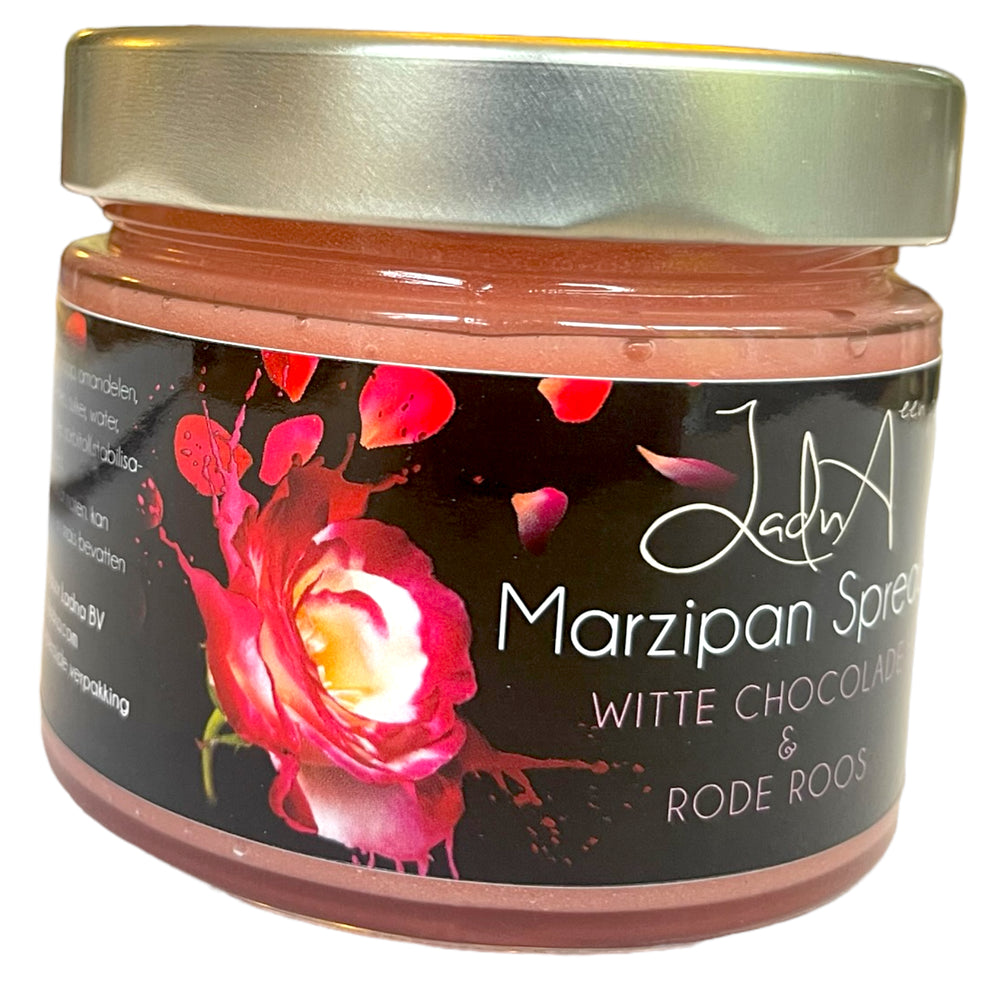 
                  
                    A jar of LOVE... Spreadable Marzipan with the flavor of red rose
                  
                