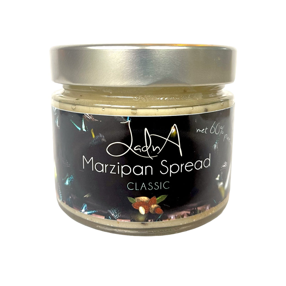 
                  
                    The Taste of Expensive... Spreadable marzipan with Truffle, Vanilla and gold leaf
                  
                