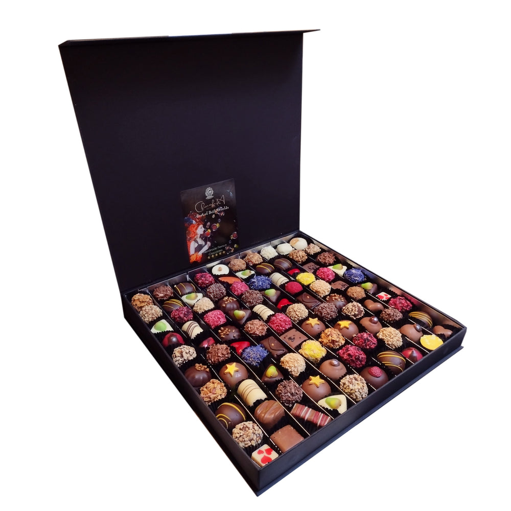 LUXURY MIX of Pralines & Truffles - NOT NORMALLY SO BIG (100 pieces)